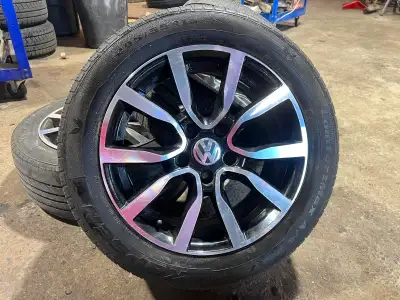 Bolt pattern 5x112 For VW and Audi New mag with tire