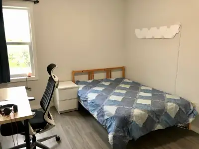 IF YOU SEE THIS AD, THE ROOM IS STILL AVAILABLE A furnished room on the main floor of our house is a...