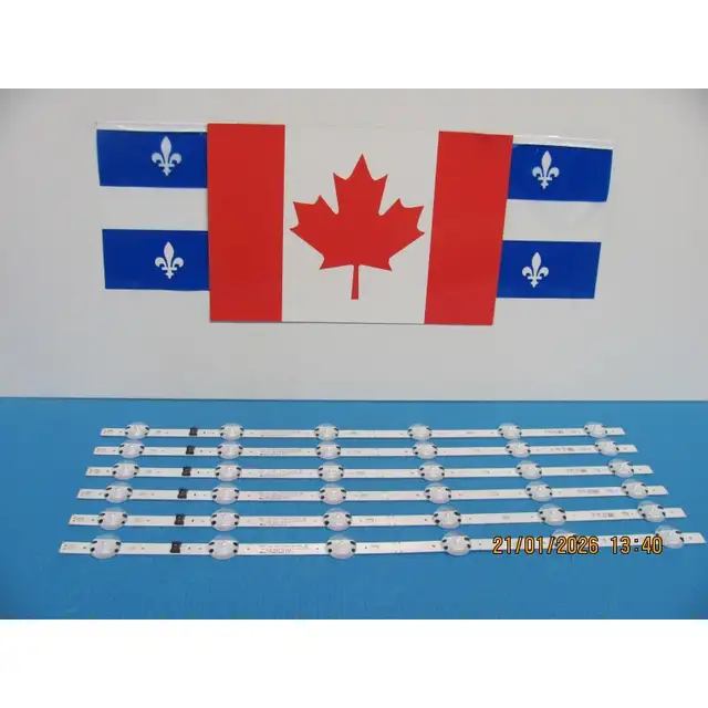 LED STRIP BACKLIGHT FOR TV SONY HISENSE SAMSUNG SHARP PANASONIC in TVs in City of Montréal - Image 3