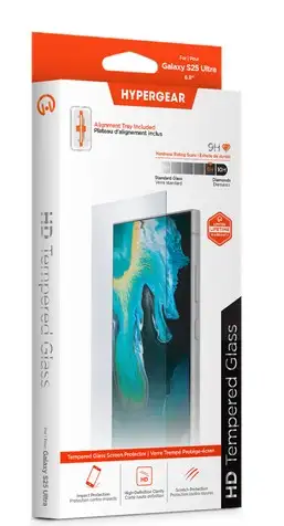 Samsung Galaxy S25 Ultra HyperGear Tempered Glass Screen Protect, View more