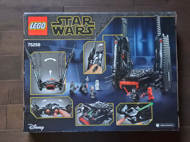 Star Wars Lego Kylo Ren's Shuttle #75256 1005pcs *retired* new dans Jouets et jeux  à Ouest de l’Île - Image 2