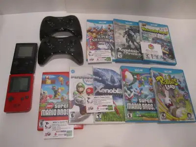 Nintendo Wii U Games for sale, please read, View more