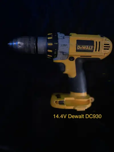 - DeWalt DC930 XRP 1/2” 14.4V Cordless Drill / Driver  , View more