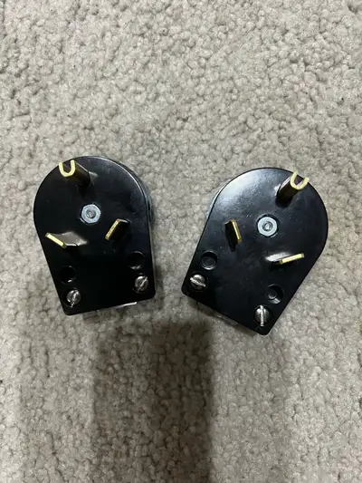 Cooper Straight Blade Angled Male Plug Thermoplastic 30-Amp 125V, View more