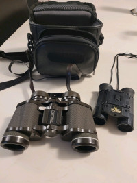 Jason Model 144 Binoculars with Case + Mini Winston Binoculars 