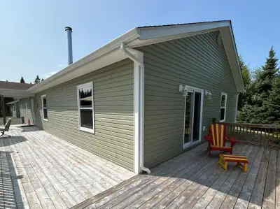 A beautiful two bedroom water front cottage on Aspen Pond Road. This is the perfect get away and onl...