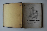 ALLIS CHALMERS S-110 Lancer 400 Parts manual 1960s