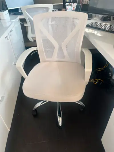 white office chair, View more