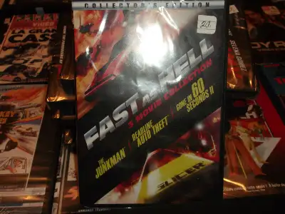 DVD Film Video Fast as Hell Gone in 60 seconds (2) Anglais, View more