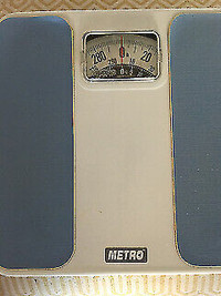 Personal "Metro" dial scaleMechanical operation, no batteries n