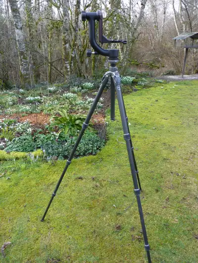 NEAR NEW GITZO TRIPOD G2542 WITH USED WIMBERLEY GIMBAL....THE GIMBAL SHOWS USE BUT WORKS PERFECTLY.....