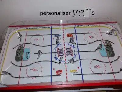 JEU DE HOCKEY TABLE HOCKEY LNH GAME BOARD COLECO GAME ROOM, View more