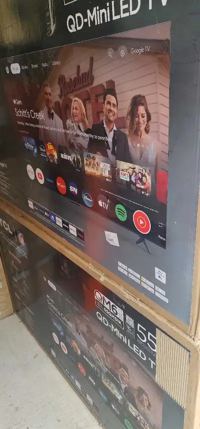 TCL 55" Q Series 4K UHD HDR QD-Mini LED Smart TV with Google TV, View more