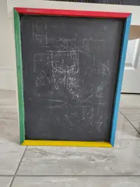 Wooden blackboard chalkboard 17 x 13 inches $5