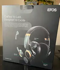 H6pro Closed Back Acoustic Gaming Headphones from EPOS