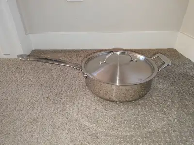 Cuisinart Stainless Steel Cookware 3.5 Quart Saute Pan w/ Cover, View more