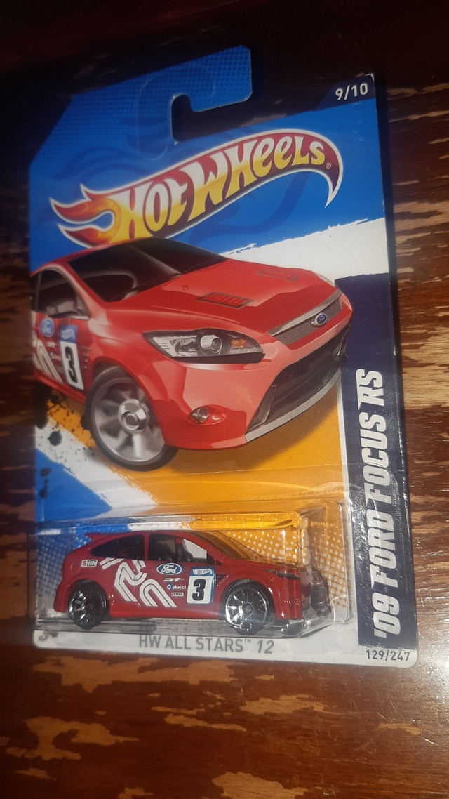 '09 Ford Focus RS Hot Wheels All Stars '12 NIP in Toys & Games in Guelph