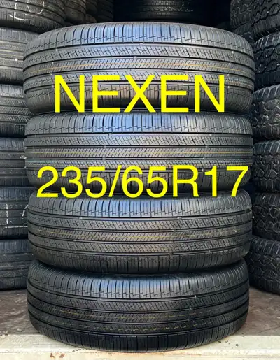 235/65R17 Nexen Roadian GTX ** NO INSTALL SERVICE ** I DO NOT OFFER INSTALLATION ** 4 NEW TAKE OFF T...