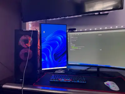 pc gaming setup, View more