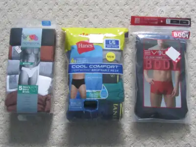 Three Packs Of New Men's Underwear - Size Large, View more