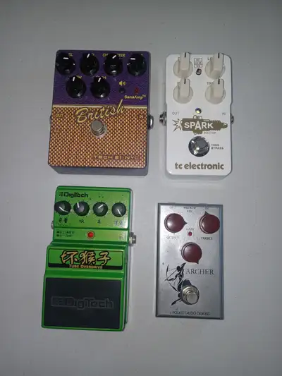 Overdrive/Boost Pedals FS/FT, View more