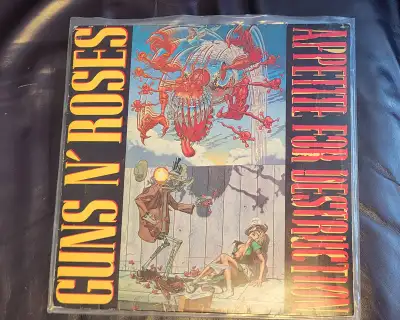 Guns N' Roses Appetite for Destruction LP, View more