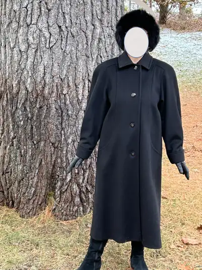 MANTEAU LONG NOIR - FEMME, View more
