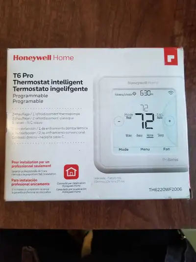HONEYWELL , T6 thermostat intelligent, View more