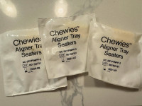 Chewies aligner tray seaters (three packages) - FREE