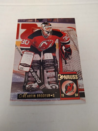 Donruss Martin Brodeur hockey card in pack fresh condition 
