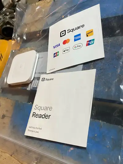 NEW- Square card reader/P.O.S. Terminal, View more