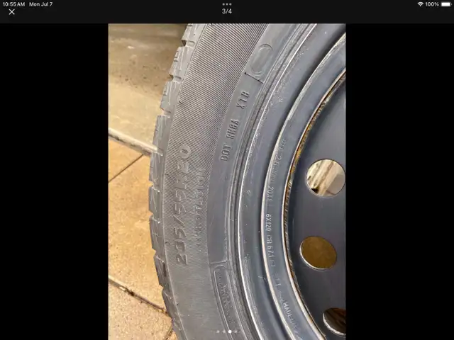 Winter tires on rims.   235/55r20. Asking   $750. in Tires & Rims in Ottawa - Image 3