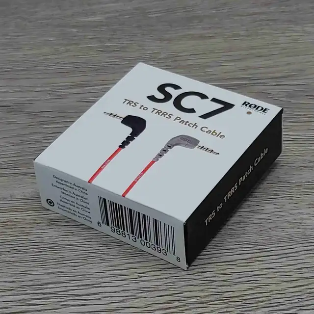 FOUR (4) NEW Rode SC7 3.5mm TRS to TRRS Patch Cables BUNDLE in Pro Audio & Recording Equipment in City of Toronto - Image 8