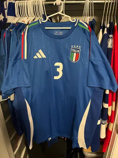 Men’s Italy National Soccer Jersey Maldini 3XL, View more