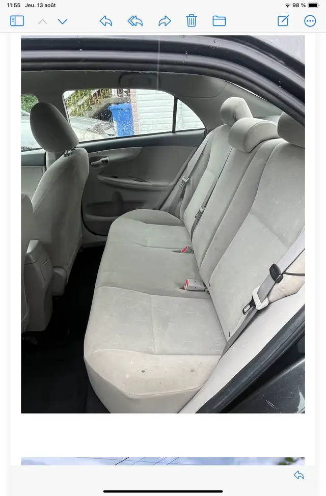 Toyota Corolla 2011 Gray536633715469864963