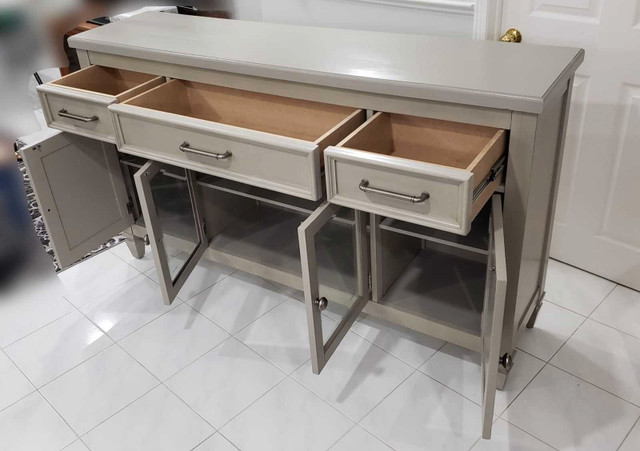 4 Door 3 Drawer Console  in Hutches & Display Cabinets in City of Toronto