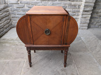 Antique Smokers Cabinet Sewing Chest
