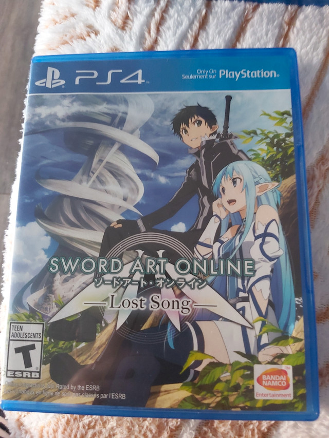 Ps4 sword art online lost song  in Sony Playstation 4 in Dartmouth