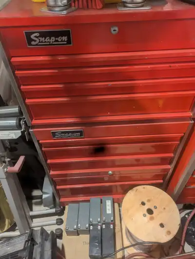 Vintage Snap-On Toolbox - Top and Bottom Cab, View more