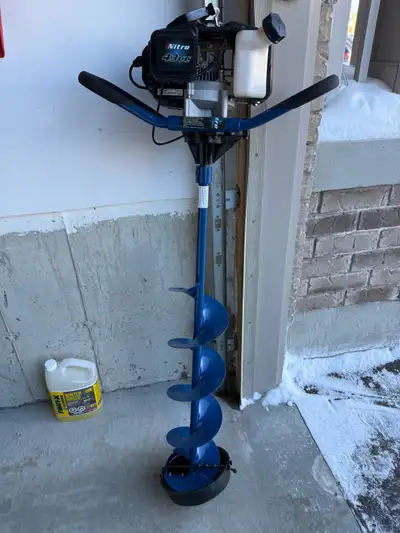 Nitro ice auger - mint condition, View more