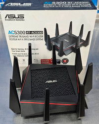 ROUTEUR GAMING WIFI À TRIPPLE BANDE EXTREME ASUS RT-AC5300
