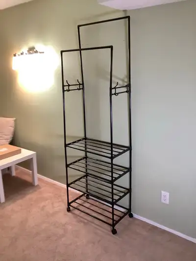 Rolling Clothes Rack, View more