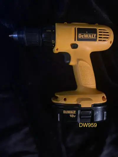 - DeWalt 18V Cordless Drill/Driver, View more