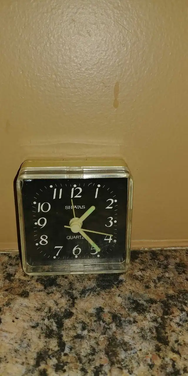 Alarm Travel Clock $5 in Other in Calgary - Image 2