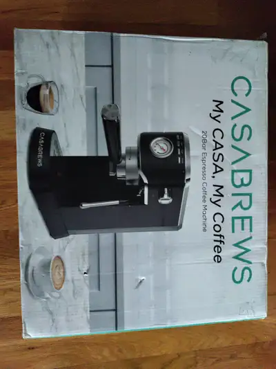 New Casabrews 20 Bar Espresso Coffee Machine for sale., View more