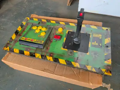 War Final Assault arcade control panel et joystick videogame, View more