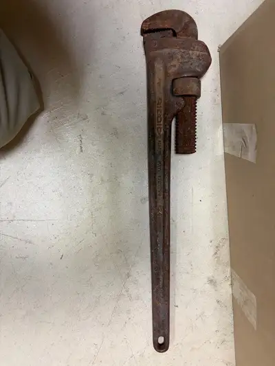 pipe wrench , View more