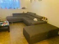 Three-piece couch