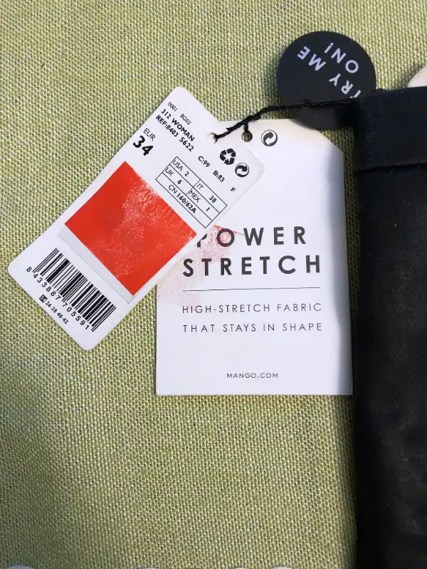 Mango Ladies Faux Leather Pants in Women's - Bottoms in Oshawa / Durham Region - Image 3