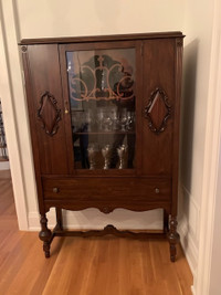 China Cabinet, other Dining Pieces Restored to Original Quality